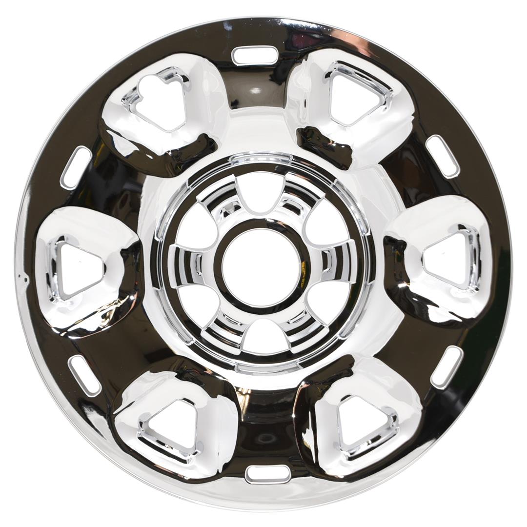 2016 2017 2018 2019 2020 2021 2022 2023 Nissan Titan Chrome Wheel Skin / Hubcap / Wheel Cover 17" SINGLE PIECE